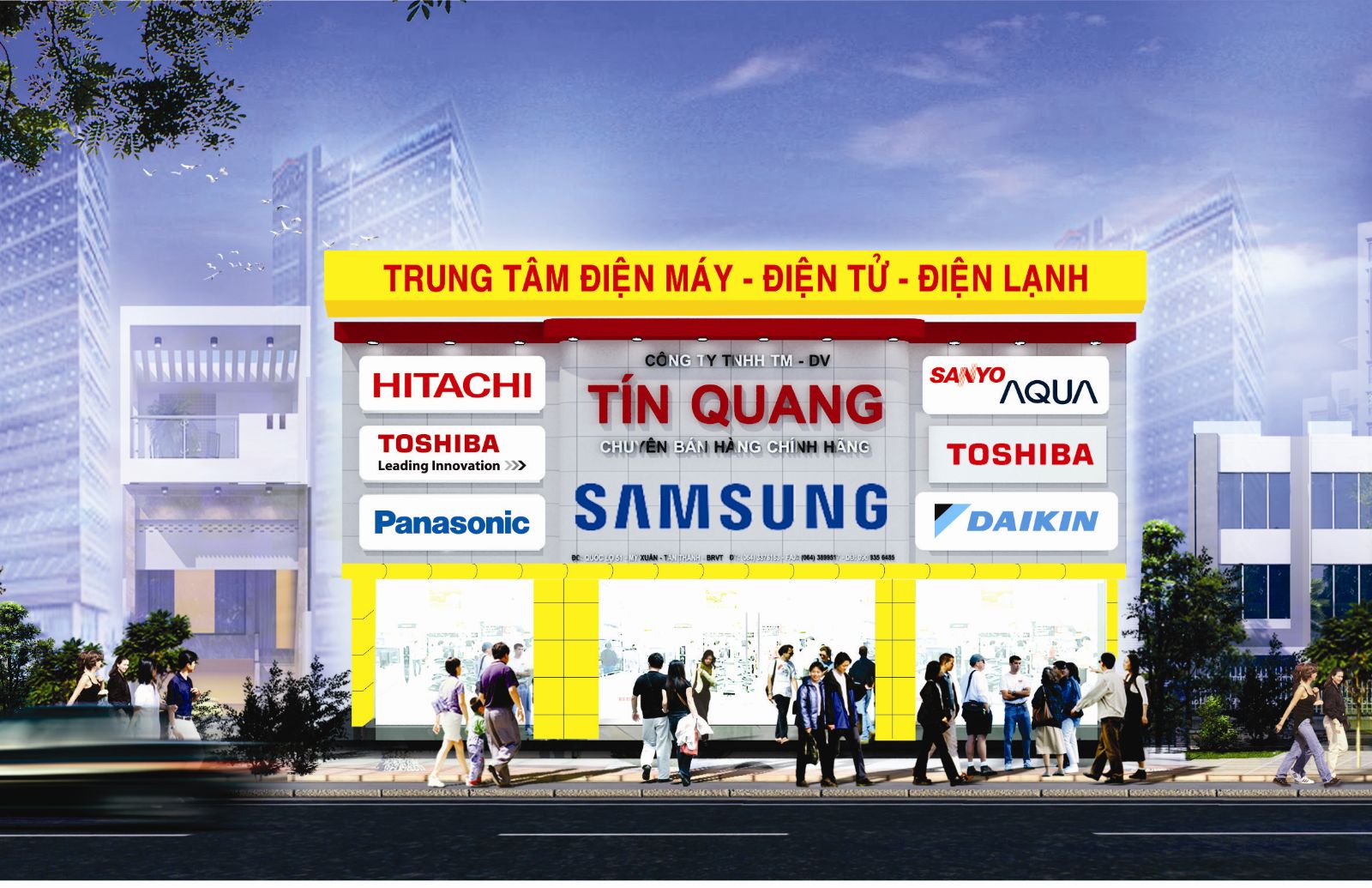 Thiết kế thi công bảng hiệu quảng cáo giá rẻ tại Kiên Giang