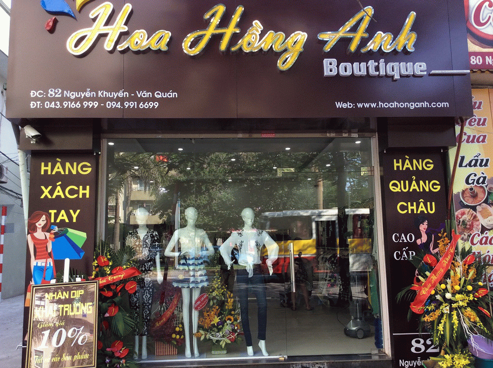 Thi công bảng biển hiệu quảng cáo đẹp giá rẻ