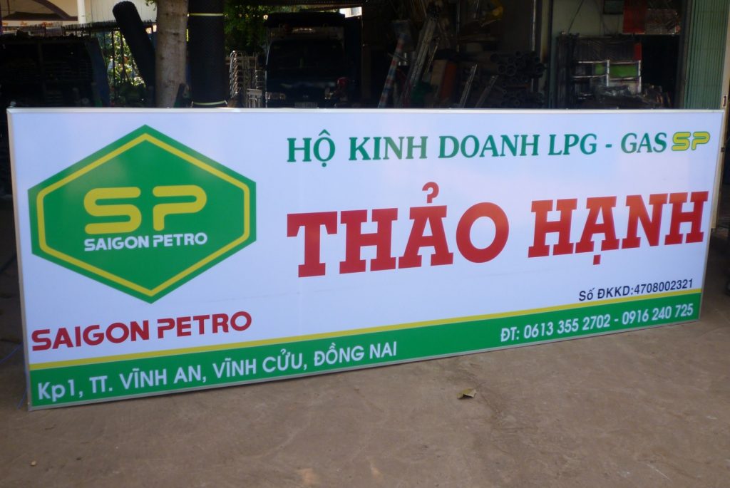 Thi công bảng biển hiệu quảng cáo đẹp giá rẻ