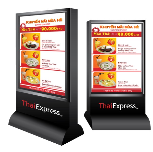 Thi công bảng biển hiệu quảng cáo đẹp giá rẻ