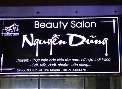 Thi công bảng biển hiệu quảng cáo đẹp giá rẻ