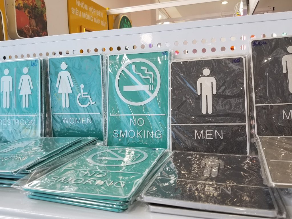 Thi công bảng biển hiệu quảng cáo đẹp giá rẻ