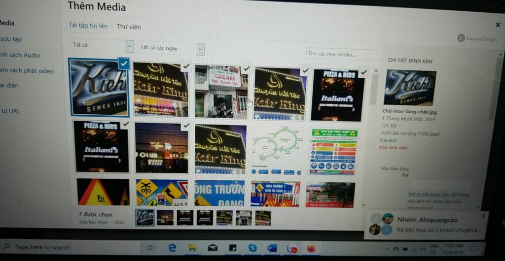 Thi công bảng biển hiệu quảng cáo đẹp giá rẻ