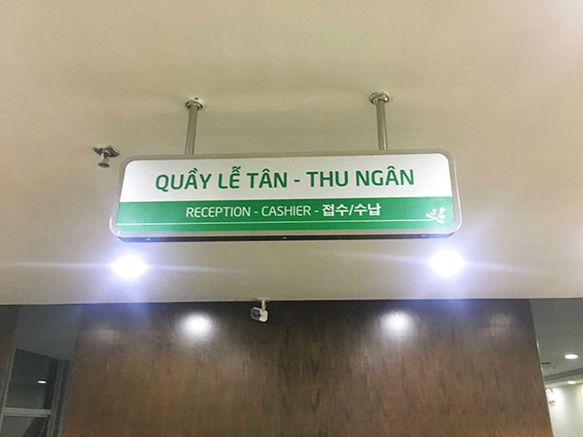 Làm biển treo thả trần tại Hà Nội